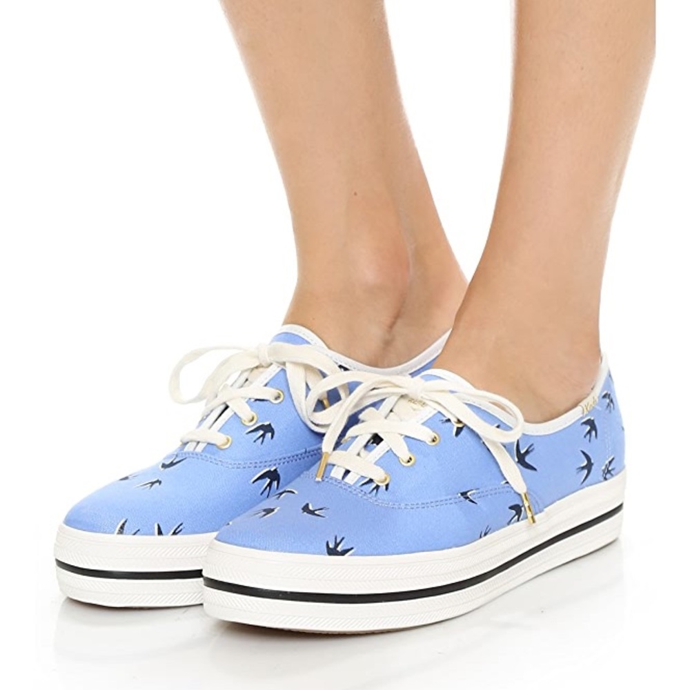 Kate Spade x Keds Periwinkle Sparrow Sneakers